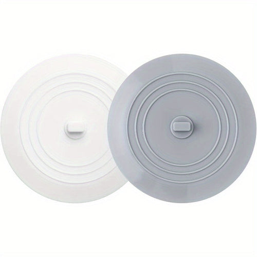Zareline™ 2-Pack Silicone Bathtub Drain Stopper - Universal Leak-Proof Sink Plug